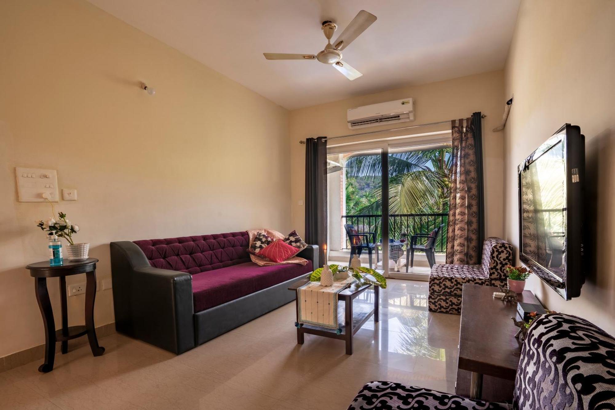 Goa Chillout Apartment - 1Bhk, Baga Exterior photo