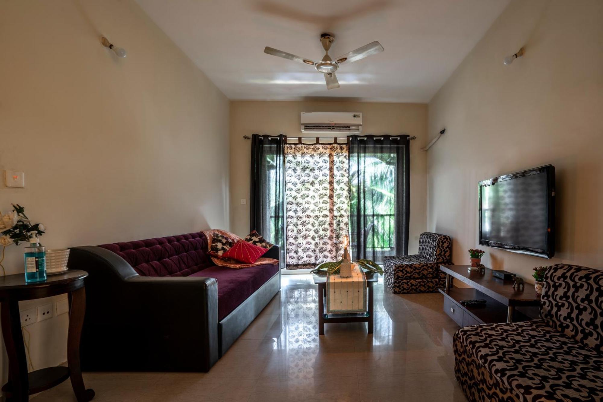 Goa Chillout Apartment - 1Bhk, Baga Exterior photo